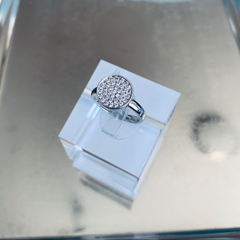 Pave Circle Ring - image 5